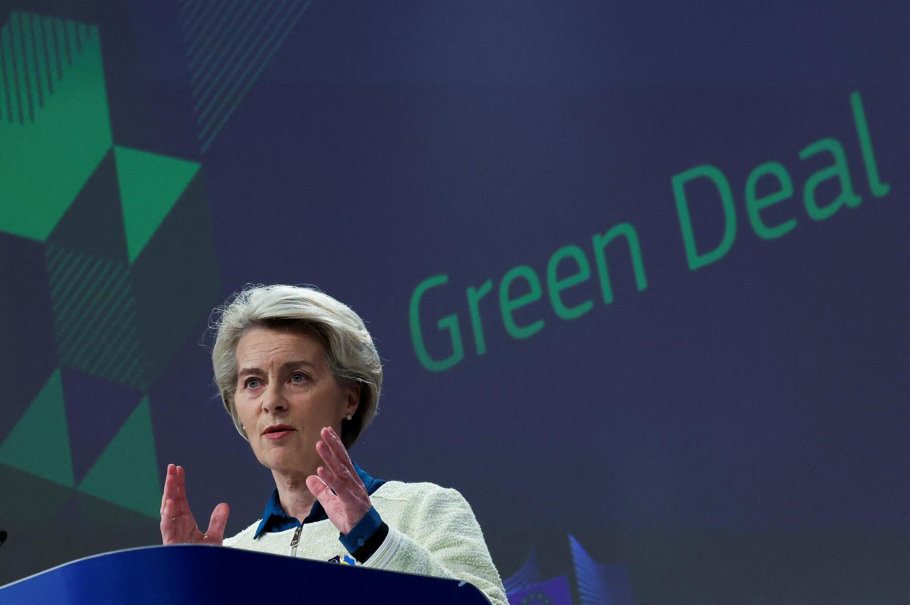 The European Green Deal is turning pale green