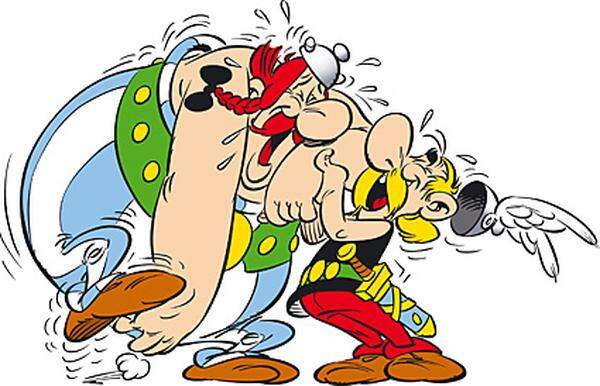 Für ein so kleines Dorf ist das ein ganz schön großer Zufall. Die exakte Lage des Heimatortes von Asterix und Obelix haben Goscinny und Uderzo bewusst nicht in die Comics eingebracht.