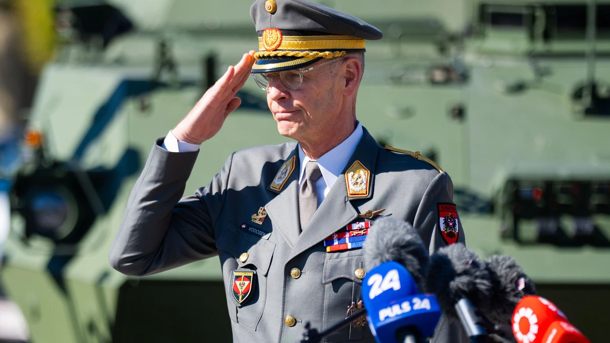 Austrian Armed Forces: Vodosek takes over as new Chief of the General ...