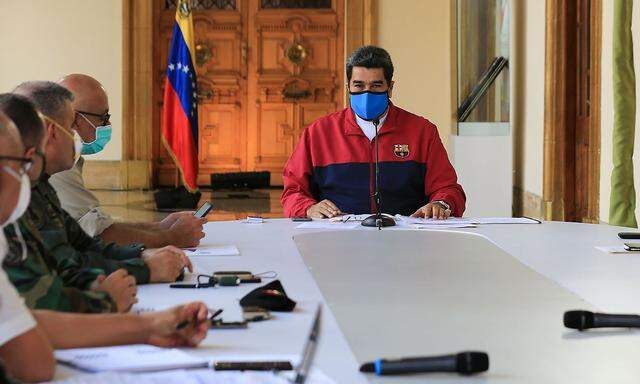 Nicholas Maduro ist in Venezuela ebenfalls mit dem Coronavirus konfrontiert.