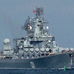 Die "Moskwa" war das Flaggschiff der russischen Schwarzmeerflotte - dementsprechend ist auch das Interesse in Russland groß, warum sie untergegangen ist.