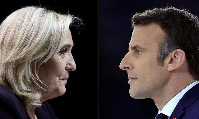 Die Entscheidung zwischen Macron und Le Pen fällt in zwei Wochen. 