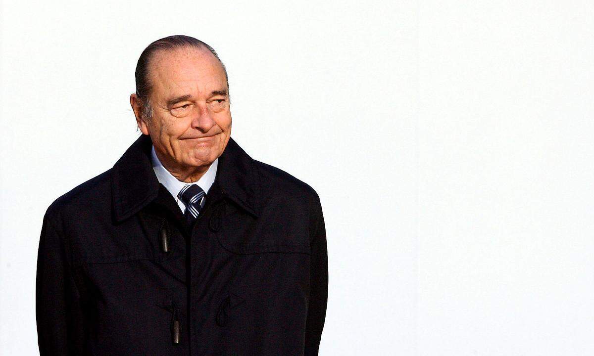 Jacques Chirac Französischer Staatspräsident (1995-2007), 86