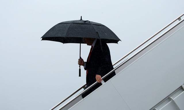 Für Trump ist der „angebliche Klimawandel“ nur „schlechtes Wetter“. Nun muss er sich von eigenen Behörden belehren lassen. 