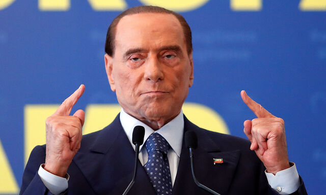 Er ist zurück: Silvio Berlusconi. 