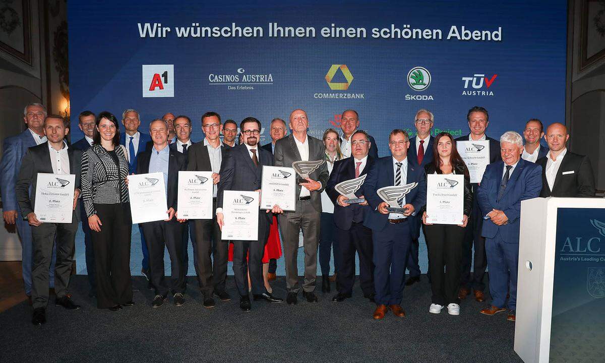 Alle ALC-Sieger der burgenländischen Wirtschaft.