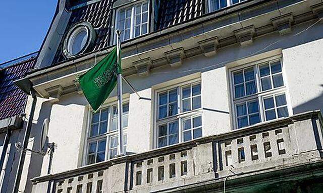 Die saudische Botschaft in Stockholm