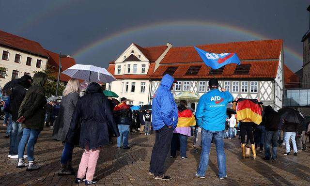 Die AfD könnte in Sachsen-Anhalt erneut mehr als 20 Prozent der Stimmen holen. 