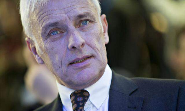 VW-Vorstandsvorsitzende Matthias Müller