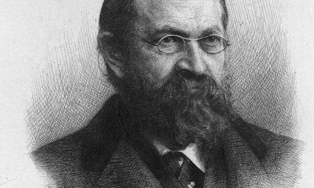 Portrait de Ernst Mach 1838 1916 Physicien et philosophe autrichien AUFNAHMEDATUM GESCHAeTZT PUBL