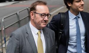Kevin Spacey bei seiner Ankunft vor Gericht.