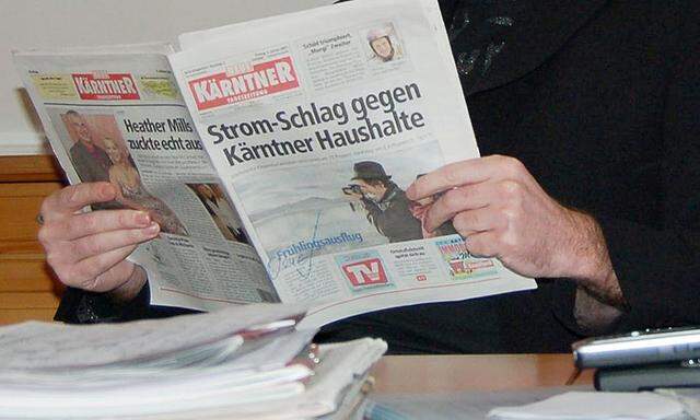 Kaerntner Tageszeitung Grabner wird