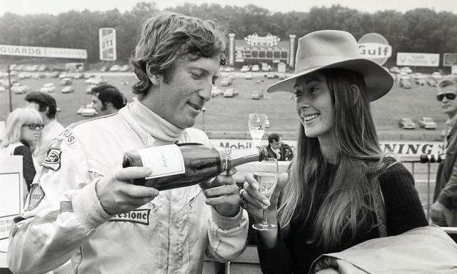 Jochen Rindt und seine Frau Nina 1970 in Großbritannien