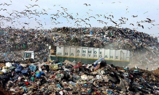 GREECE ATHENS LANDFILL