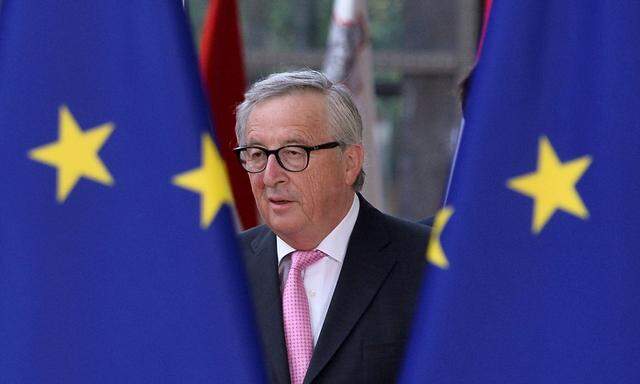 Archivbild von Jean-Claude Juncker, der noch bis Ende Oktober Präsident der europäischen Kommission ist.
