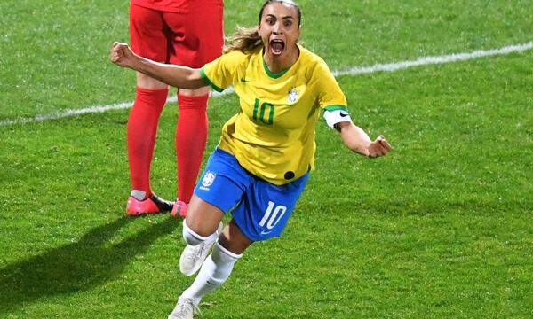Marta Silva: Immer wenn sie trifft, ist Brasilien auf der Gewinnerstraße.