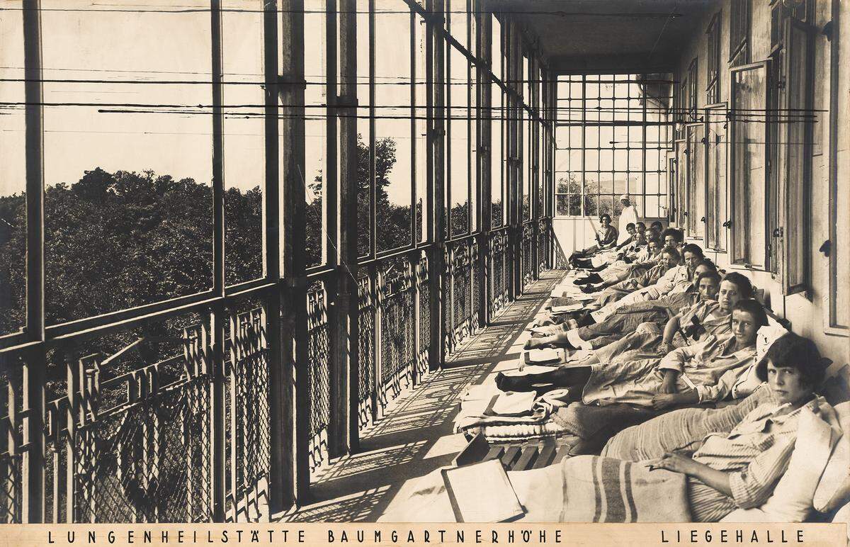 Baumgartner Höhe, Lungenheilstätte, ca. 1926