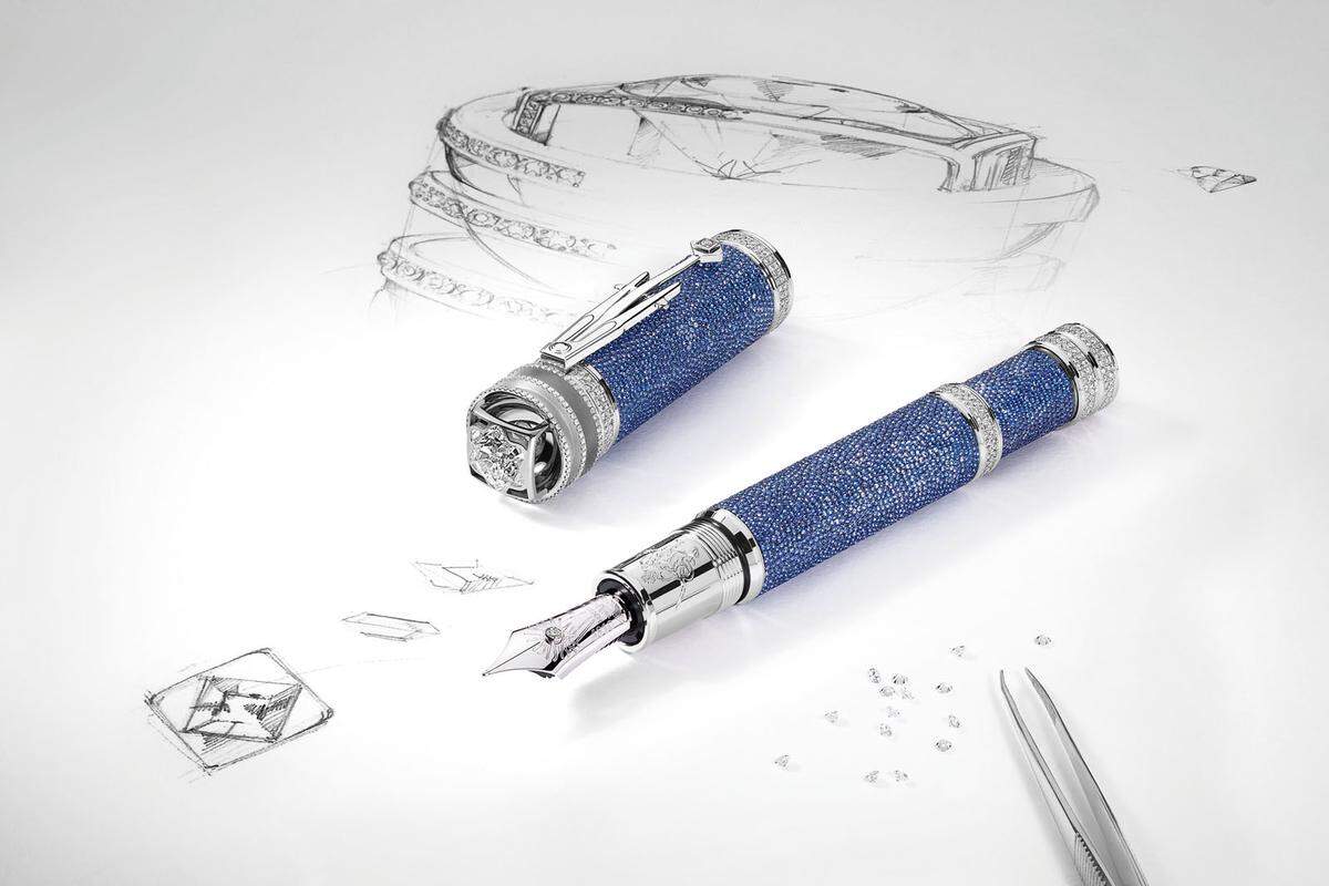 Wie die selten zu beobachtende Supernova, die erstmals von Kepler aufgezeichnet wurde, ist die Hommage an Johannes Kepler High Artistry Stella Nova Limited Edition 1 von Montblanc auch preislich eine Seltenheit. Die Füllfeder gibt es nur einmal, ihr Preis: 1,4 Mio. Euro.