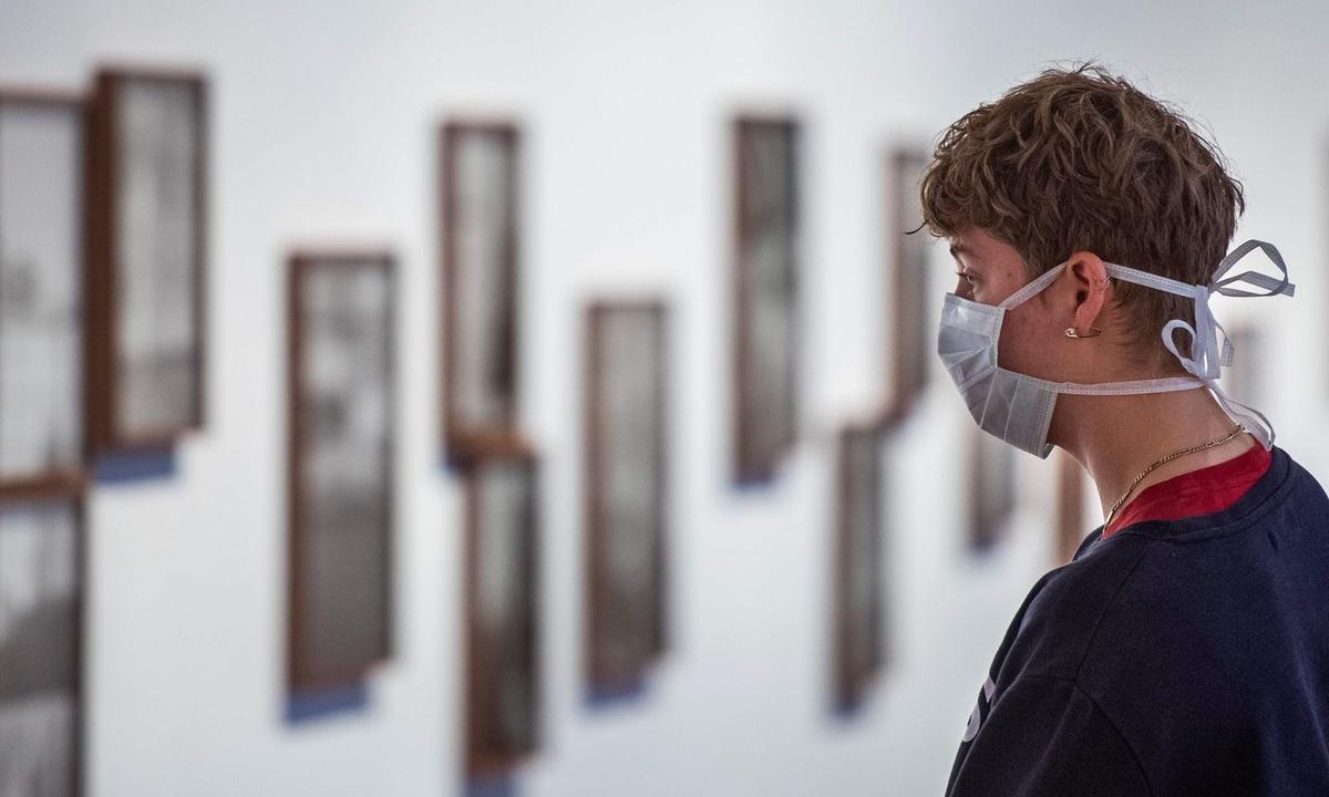 Maskenpflicht im Museum