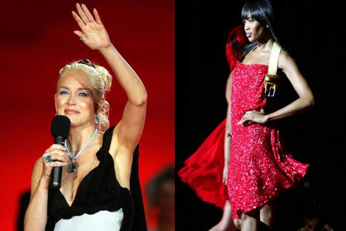 Hollywoodstar Sharon Stone, die französische Schauspielerin Catherine Deneuve, Supermodel Naomi Campbel - Die Promidichte war 2006 hoch. Die Wäsche lieferte Diesel.
