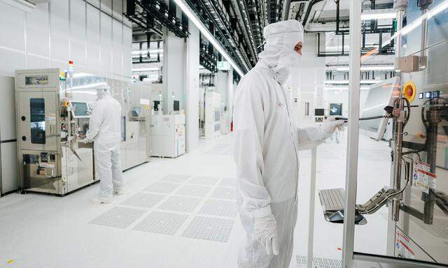 Die neue Hightech-Halbleiterfabrik von Infineon in Villach – eine Milliardeninvestition für den Konzern. 