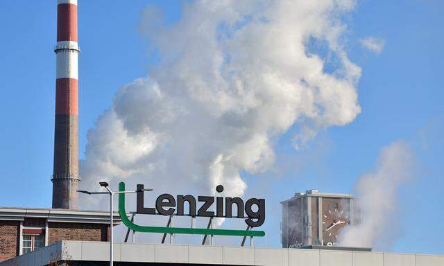 Fabrik der Lenzing AG.