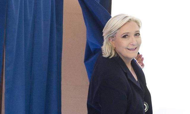 Marine Le Pen trat das Familienerbe an. 