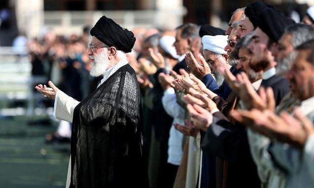 Irans geistliches Oberhaupt ist Ayatollah Ali Khamenei 