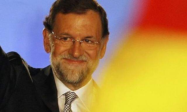 Spanien Wahlsieger Rajoy kuendigt