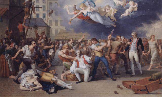 Die Französische Revolution brachte in ihrer jakobinischen Phase auch „le terreur“ mit sich.