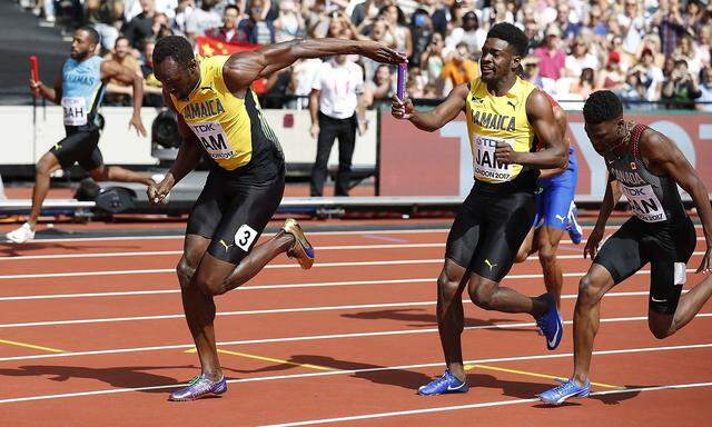 Usain Bolt übernimmt das Staffelholz