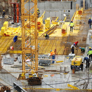 Der Bausektor entwickelt sich weiter sehr dynamisch