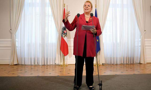 Sozialministerin Beate Hartinger-Klein (FPÖ) 