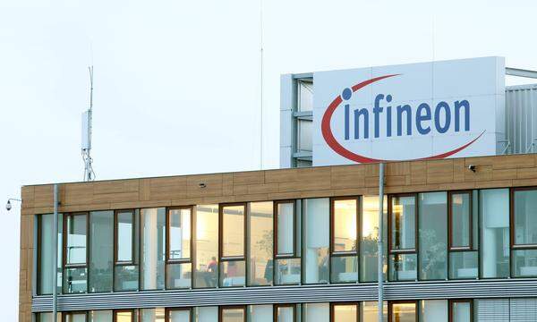 Der Firmensitz der Infineon Technologies AG in Neubiberg.