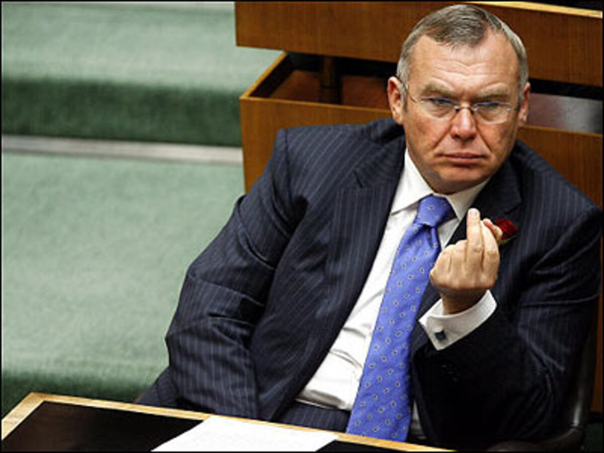 "Ich glaube, dass die derzeit tragenden Kräfte der ÖVP ihre Verbindung zur Realität verloren haben."  SP-Chef Alfred Gusenbauer