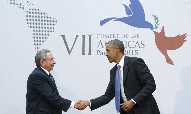 Raul Castro und Barack Obama