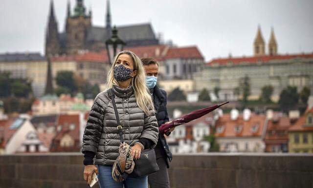 Daily Life As Prague Adapts To Tougher Covid-19 Measures