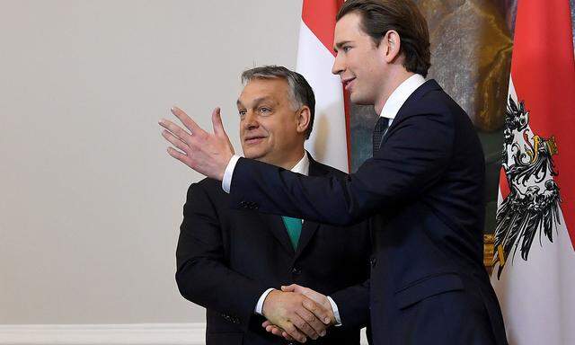 Auch beim Besuch von Viktor Orbán in Wien bei Kanzler Sebastian Kurz war die Umverteilung von Flüchtlingen innerhalb der EU Thema.