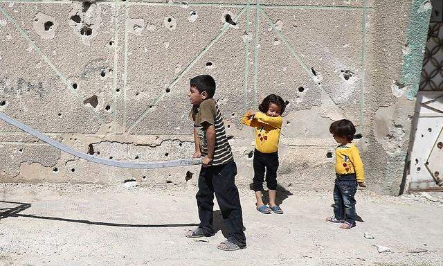 Kinder in Damaskus - Symbolbild