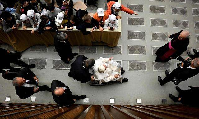 Archivbild aus dem Vatikan von Papst Franziskus.