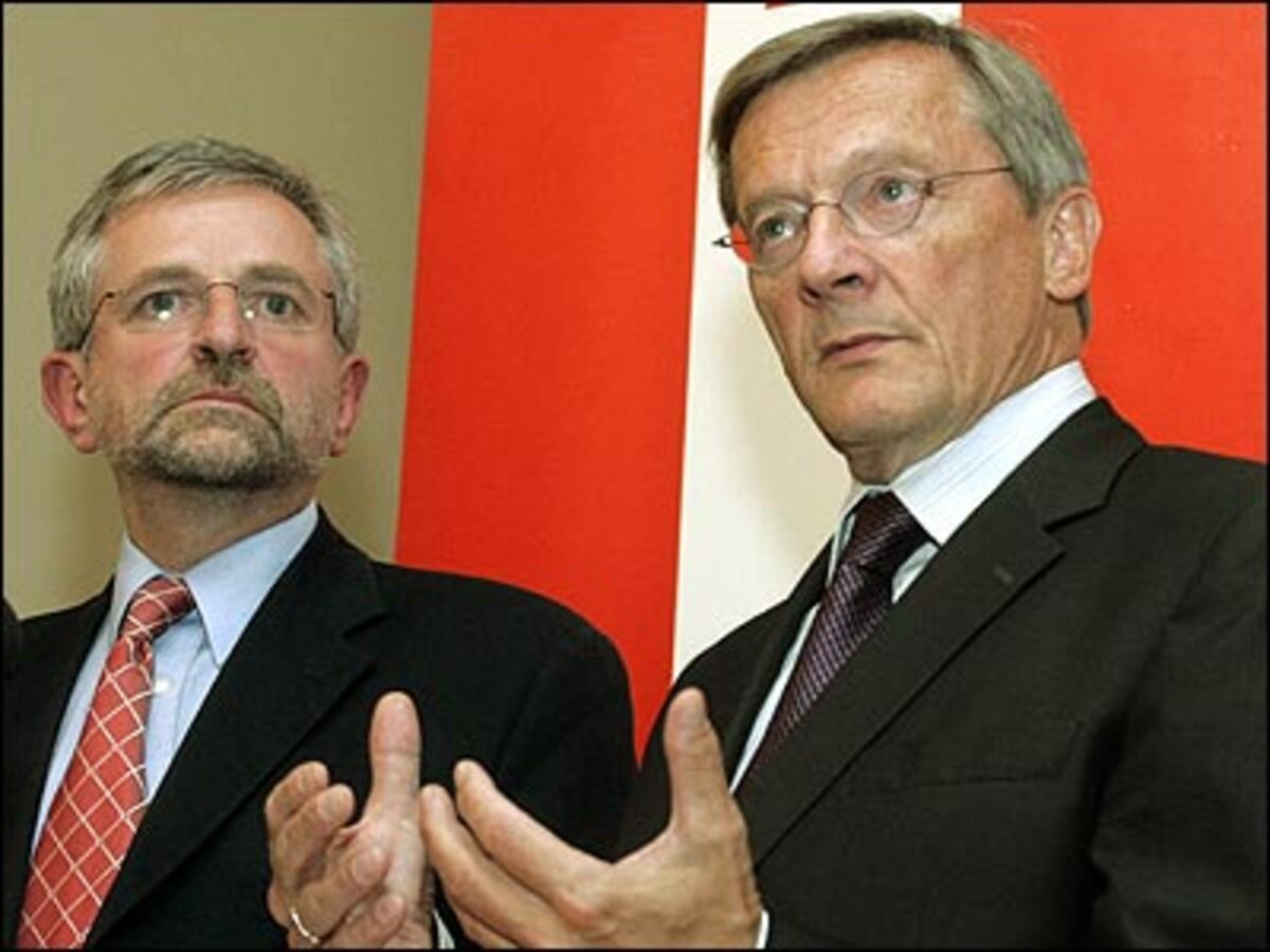 Der ÖVP-Vorstand entscheidet sich für Koalitionsverhandlungen mit der SPÖ und nominiert ein Verhandlungsteam mit Schüssel an der Spitze.