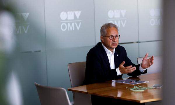OMV-Chef Alfred Stern wurde verlängert.