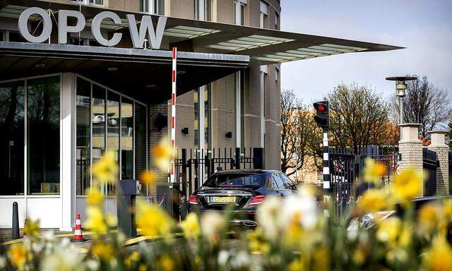 Das OPCW-Hauptquartier in Den Haag.