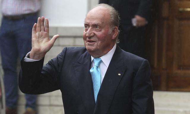 Kann sich womöglich über Besuch aus der Familie freuen: Spaniens Altkönig Juan Carlos (Archivbild).