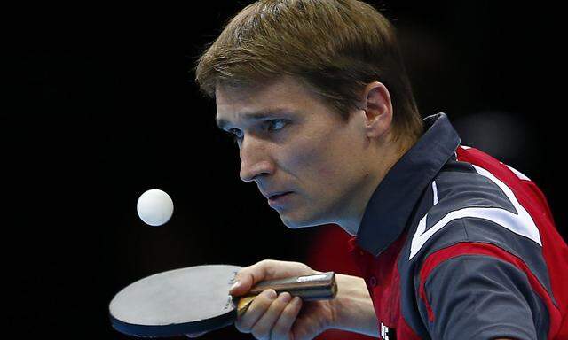 Werner Schlager, der Tischtennis-Weltmeister von 2003, bekennt sich "nicht schuldig".