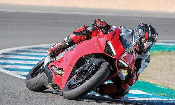 Outfit wie die große Schwester, 155 PS. Die Ducati Panigale V2 ersetzt die bisherige 959.