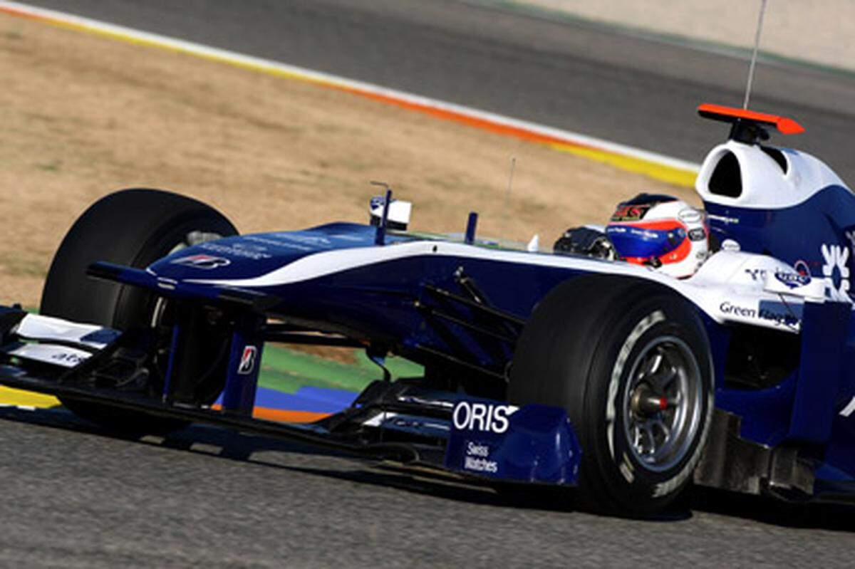 2010 erwartet man auch hier eine große Verbesserung zum Vorjahr, als Williams nicht über zwei vierte Plätze hinaus kam.