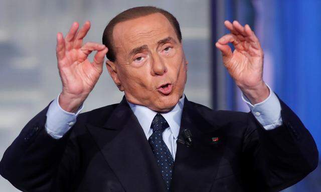 Ex-Ministerpräsident Silvio Berlusconi.