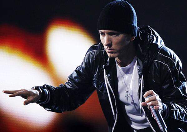 Auch Hip-Hip-Star Eminem wurde ausgezeichnet. Er erhielt den Preis für das beste Rap-Album.