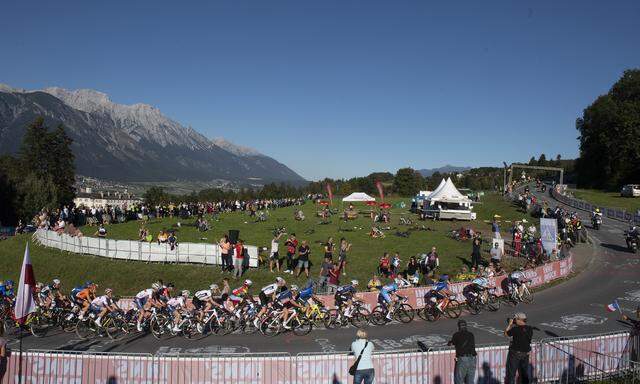 Die Rad-WM in Tirol: Speichenspektakel vor spektakulärer Kulisse mit steilen Anstiegen und rasanten Abfahrten.